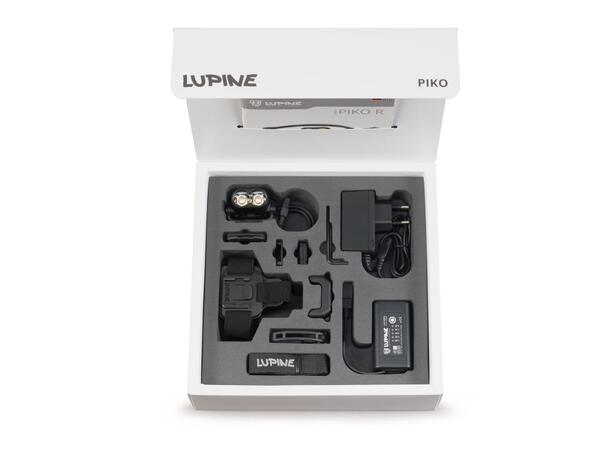 Lupine Piko RX4 Hardcase All-in-one kit 2100 Lumen, Hode-hjelmlykt