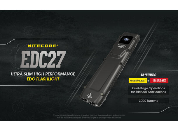 Nitecore EDC27 3000 Lumen